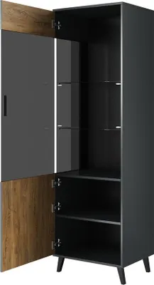 Obrázok produktu pre 1D SOUL sklenená vitrína 192/60/45 cm