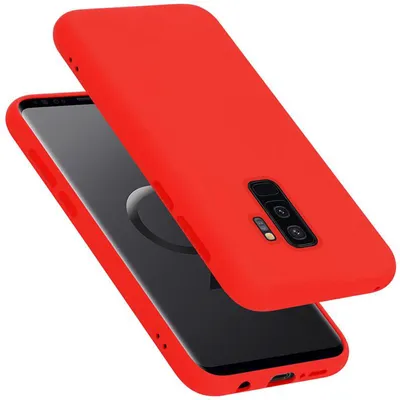 Image de Cadorabo Housse pour Samsung Galaxy S9 PLUS Housse en rouge Housse pour portable Case Cover TPU Etui