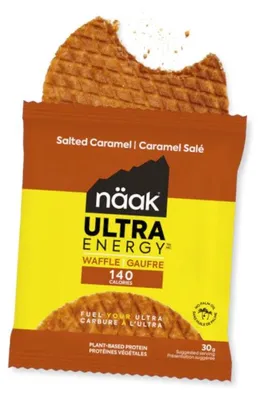 Obrázok produktu pre Energetické vafle Naak Energy Waffle, príchuť slaný karamel, 30 g