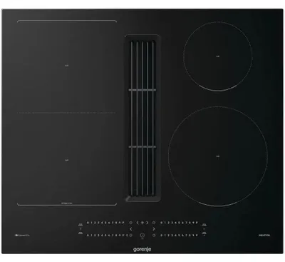 Obrázek produktu pro Gorenje GEH6432BSCWF, Černá, Vestavěné, 60 cm, Indukční varná deska se zónami, Sklokeramický, 4 zóna/zón