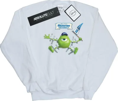 Produktbild von Disney - "Monsters University" Sweatshirt für Damen BI12933 (M) (Weiß)