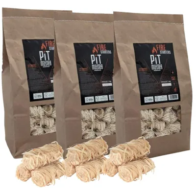 Productafbeelding van Pitmaster aanmaakwokkels 1kg 3x