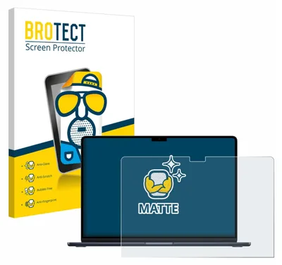 Produktbild von BROTECT Schutzfolie für Apple MacBook Air 15" M4 2025 / M5 2026 Displayschutz Displayschutzfolie Folie Matt Entspiegelungsfolie