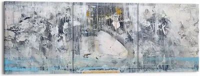 Produktbild von Bild auf Leinwand - Leinwandbild - Abstraktion modern - 150x50cm - Wand Bild - Wanddeko - Leinwanddruck - Bilder - Kunstdruck - Wanddekoration - Leinwand bilder - Wandkunst - CA150x50-3474
