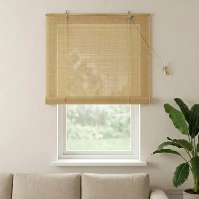 Zdjęcie produktu dla Maison Exclusive - Rollo "Natur" z bambusa, 120 x 160 cm