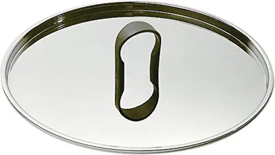 Deckel aus 18/10 Edelstahl, spiegelpoliert, Ø 16 cm
