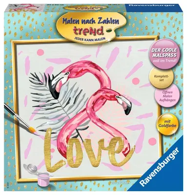 Obrázek produktu pro Ravensburger Love, 1 str., Obrazy v balení, Chlapec/děvče, Sada vybarvování podle čísel