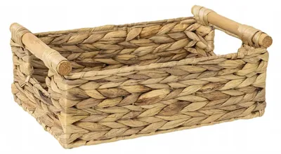 Produktbild von Koszoplotka Hyazinthkorb mit Griffen zur Aufbewahrung 31x21x10 cm