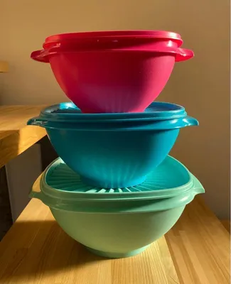 Obrázek produktu pro Mísa Tupperware Sonnenschüssel na salát 2,3 l + 1,7 l + 1,3 l