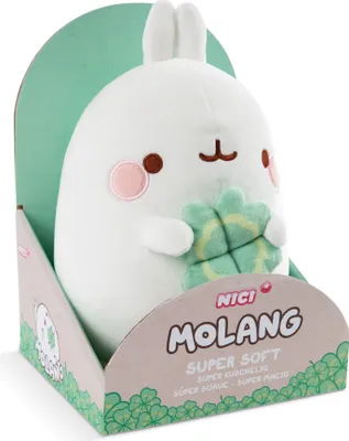 Produktbild von NICI MOLANG mit Kleeblattt, in Geschenkverpackung, Kuscheltier, Plüschtier, Stofftier, 24 cm, 48875