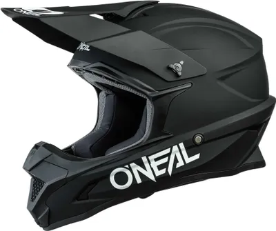 Produktbild von Oneal 1Series Solid Jugend Motocross Helm (Black,YL (51/52))