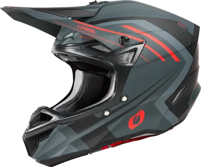 Zdjęcie produktu dla Kask O´Neal 5SRS SPIKE szary/czerwony L (59/60 cm)
