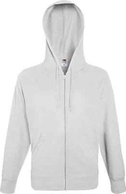 Produktbild von Fruit Of The Loom Herren Kapuzenjacke, leicht BC2655 (2XLarge) (Weiß)