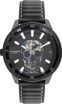 Produktbild von Herrenuhr LEE COOPER LC07588.651 in Schwarz - ein modisches Geschenk