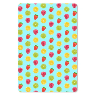 Produktbild von MuchoWow® Mauspad Mousepad Früchte - Muster - Farben 18x27 cm - Mousepads - Maus Mat - Pad - Mausunterlage