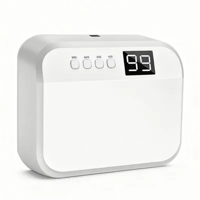 Produktbild von LED UV Nageltrockner – High Power Lichthärtungsgerät mit LCD-Display, geeignet für alle Gel-Nägel, Fingernägel Aushärtung