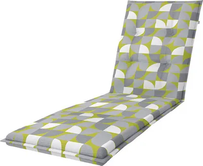 Obrázok produktu pre Poduška na lehátko Doppler Living 60x195 cm sivo-zelená