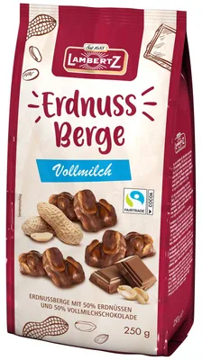 Produktbild von Lambertz Erdnussberge Vollmilch 250g