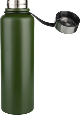 Produktbild von Metallische Wasserflasche - Vakuumflasche - 1,5 l - Grün - Edelstahl