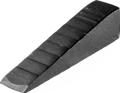 Produktbild von Spaltkeil - Brennholzkeil - Geschmiedeter Stahl - 2 kg - Robust - Zum Holzspalten