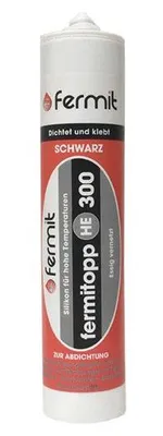 Produktbild von Fermit 16014 Fermitopp HE 300 schwarz 310ml Kartusche