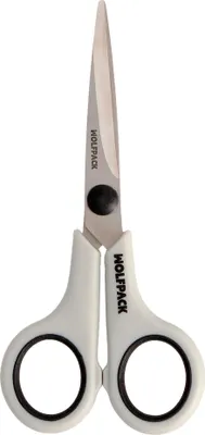 Obrázek produktu pro Víceúčelové nůžky z nerezové oceli 5,5" / 140 mm. Čepele z nerezové oceli, pohodlné a měkké držení.