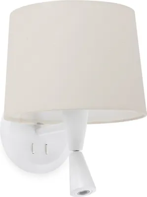 Imagen del producto de Faro 64308-02, superficie, casquillo E27, IP20, blanco