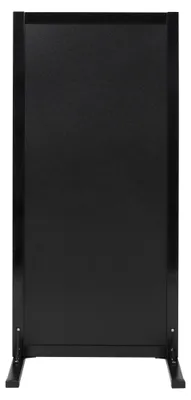 Produktbild von Securit® Woody großer Pflastersteinständer in Schwarz, 120 cm