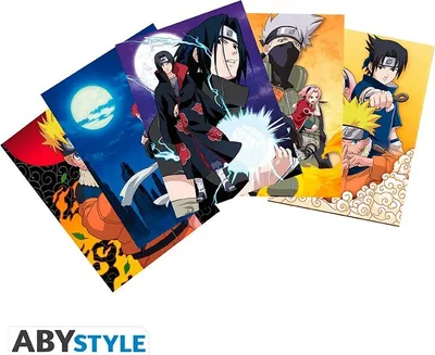 Produktbild von Naruto Postkartenset