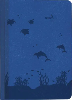 Immagine prodotto di Agenda Nature Line Ocean 2025 - Agenda tascabile A5 - 1 giorno per pagina - 416 pagine - Agenda ecologica - con copertina rigida - Edizione Alpha
