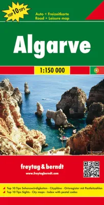 Produktbild von freytag & berndt Straßenkarte Algarve 1:150.000