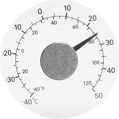 Image de Thermomètre d'extérieur, autocollant, transparent, étanche, thermomètre de porte et de fenêtre pour la ferme, la maison