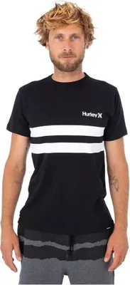 Obrázek produktu pro Hurley Oceancare Block Party Tričko s krátkým rukávem Black S Pánské Black S
