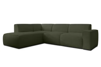 Produktbild von AX LIVING Couch Sofa L Form Didim L Grün – 292 cm, stilvoll & bequem L