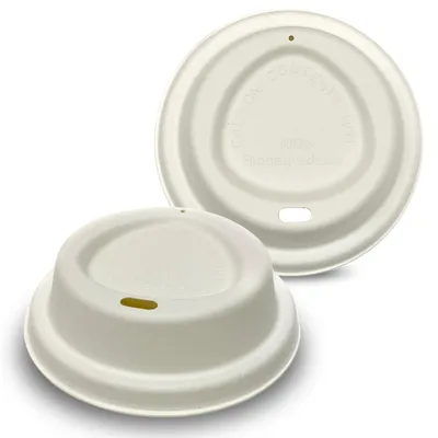 100 Dubbelwandige Koffiebekers 10 oz, Grün, Composteerbaar