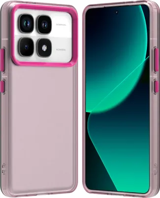 Produktbild von Handyhülle für Xiaomi Redmi K70 Ultra Schlank Durchscheinend Matt Stoßfest Schutzhülle Rot