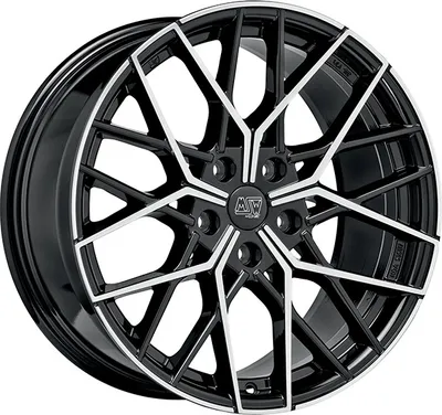 Produktbild von Alufelge Msw Msw 74 8.5X19 5X112 Et 30 Gloss Black Full Polished