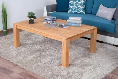 Produktbild von Couchtisch Wooden Nature 419 Kernbuche massiv - 120 x 80 x 45 cm (B x T x H)