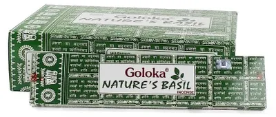 Basilikum Räucherstäbchen, 12 Packungen, 180 Stück