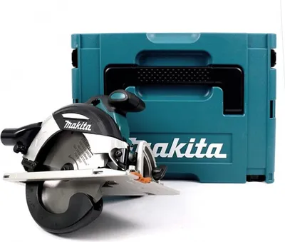 Image de Scie circulaire 18V Li-ion MAKITA DHS630ZJ Ø165 mm (Machine seule) en coffret MAKPAC