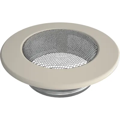 Produktbild von Lüftungsgitter rund Ø 100 Creme