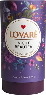 Produktbild von Lovare Tee "Night Beautea tea" Schwarztee 80 g