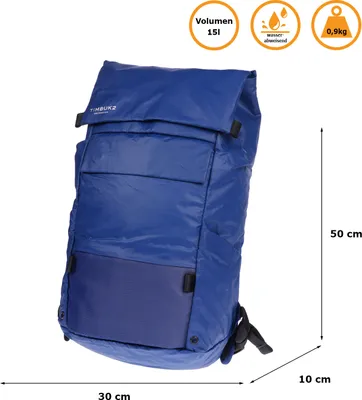 Produktbild von TIMBUK2 City Rucksack Schule Arbeit & Freizeit Bag DINA 4 Outdoor Schulrucksack Sport Blau