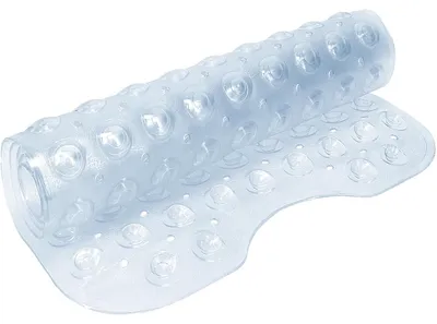 Obrázek produktu pro Protiskuzová podložka do sprchy, omyvatelná, rozměry 38 x 70 cm, pro koupelnu