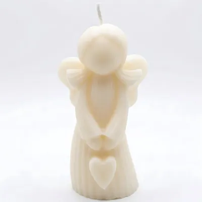 Immagine prodotto di Candela Angelo Bianca e Vaniglia - Design Unico KP40311