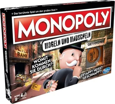Produktbild von Monopoly Mogeln und Mauscheln