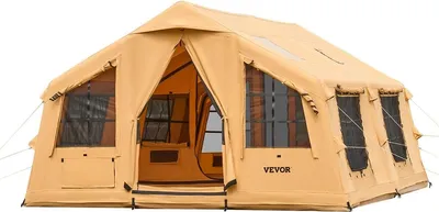 Immagine prodotto di Tenda gonfiabile per campeggio Tenda glamping per 8-12 persone con pompa Facile da montare