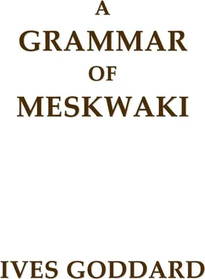 Produktbild von A Grammar of Meskwaki