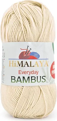 Obrázek produktu pro Himalaya Everyday Bambusová vlna 100 g, proti žmolkování, lehká a antialergenní, 260 m, Owsiany