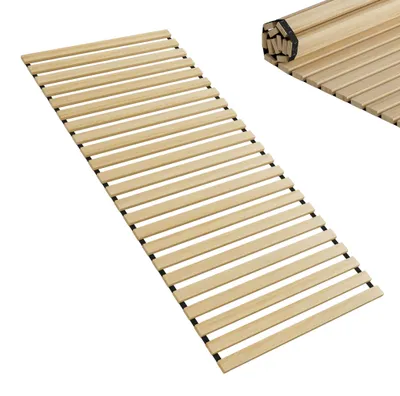 Immagine prodotto di Rete a doghe - Rete a doghe in legno - 90 x 200 cm - Legno di pino - 23 doghe